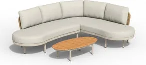 Intratuin 5-zits loungeset Zita taupe
