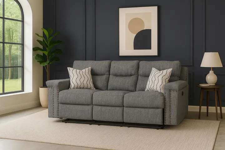 Ingram Motion Sofa by Best Home - Gray