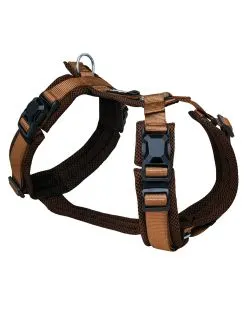 Petlando Magnetech Y-comfort harnas - Harnas - Mokka&Cognac XL