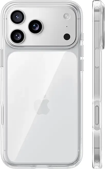TORRAS for iPhone 17 Pro Case Crystal Clear, Ultra-Thin, 2025 Upgraded Non-Yellowing, Military-Grade Protection, Transparent Slim Case for iPhone 17 Pro Phone Case, Soft, Anti-Scratch, Clear