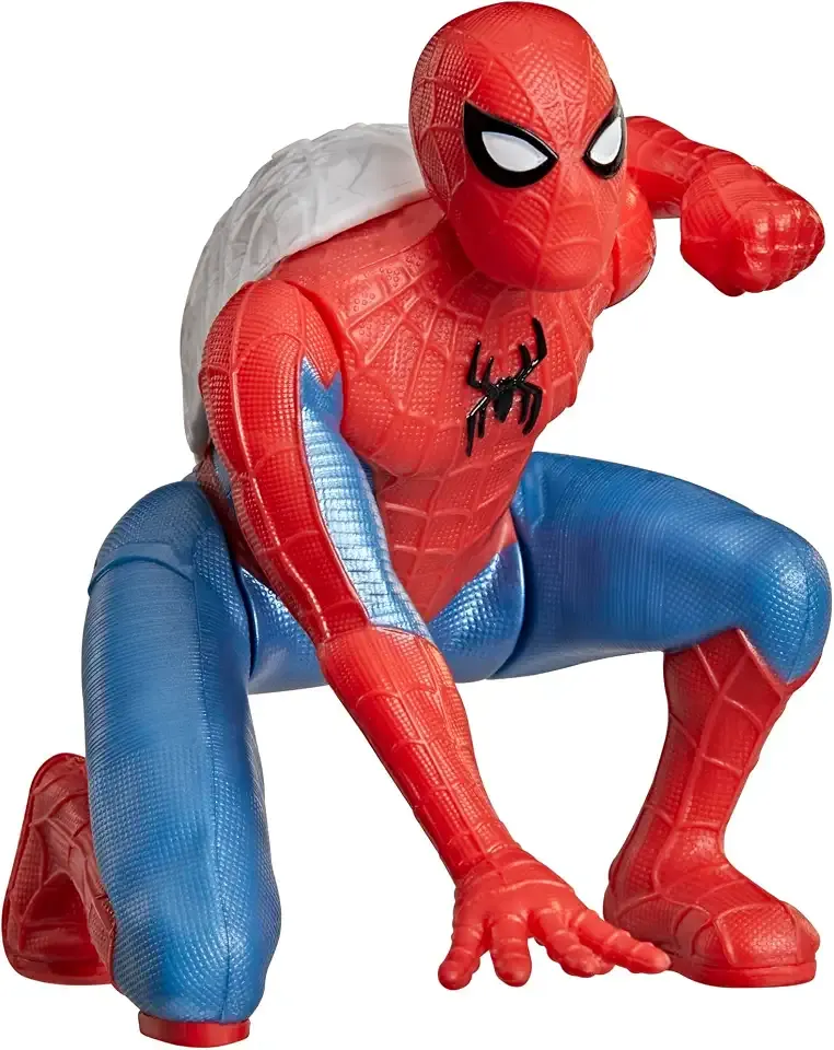 Marvel Spider-Man Day Flipping Action Figure, Super Hero Toys and Figures for Kids, Ages 4 and Up