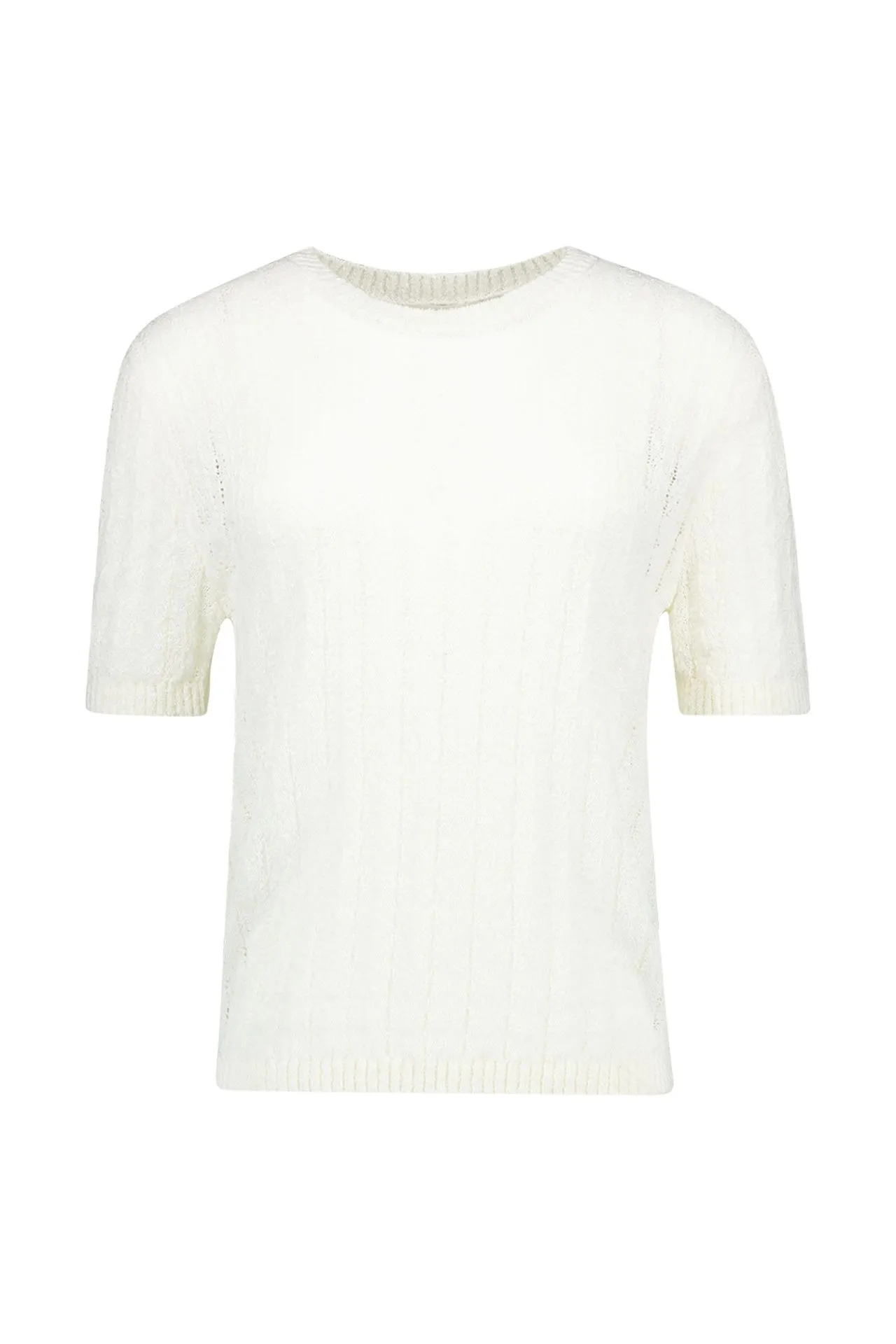 Off-white gebreide top