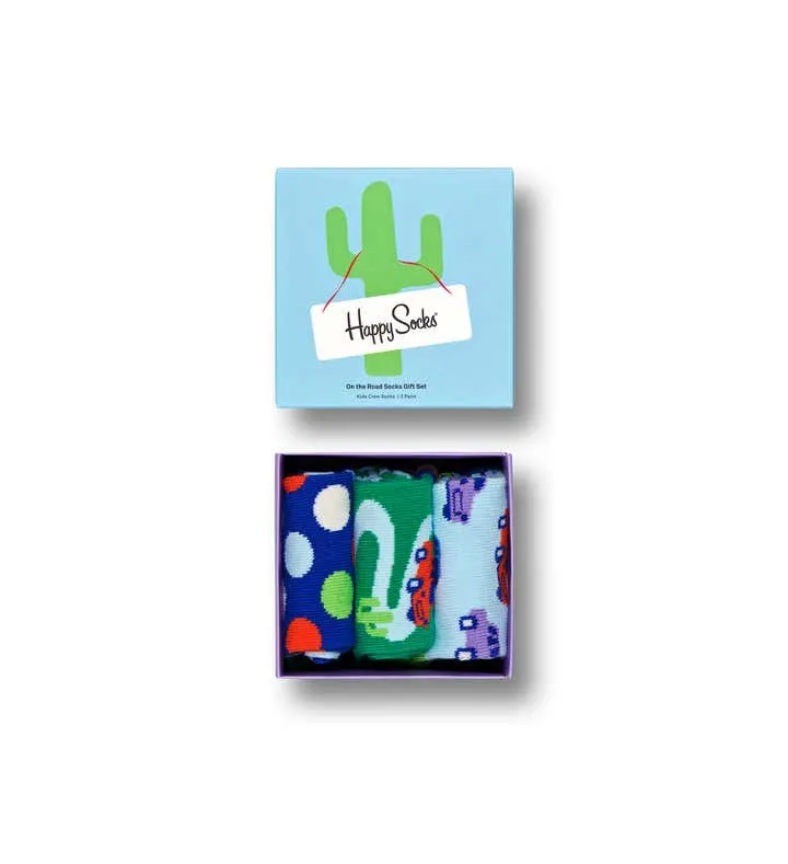 Kids 3-Pack Roadtrip Socks Gift Set
