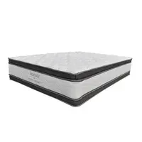 Colchón Ortopédico Doble Pillow Serenity Sencillo 100x190cm Firmeza Media Set X 4 Unidades