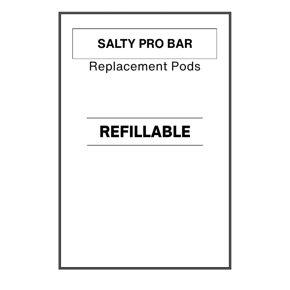 Salty Pro Bar Refillable Replacement Pod
