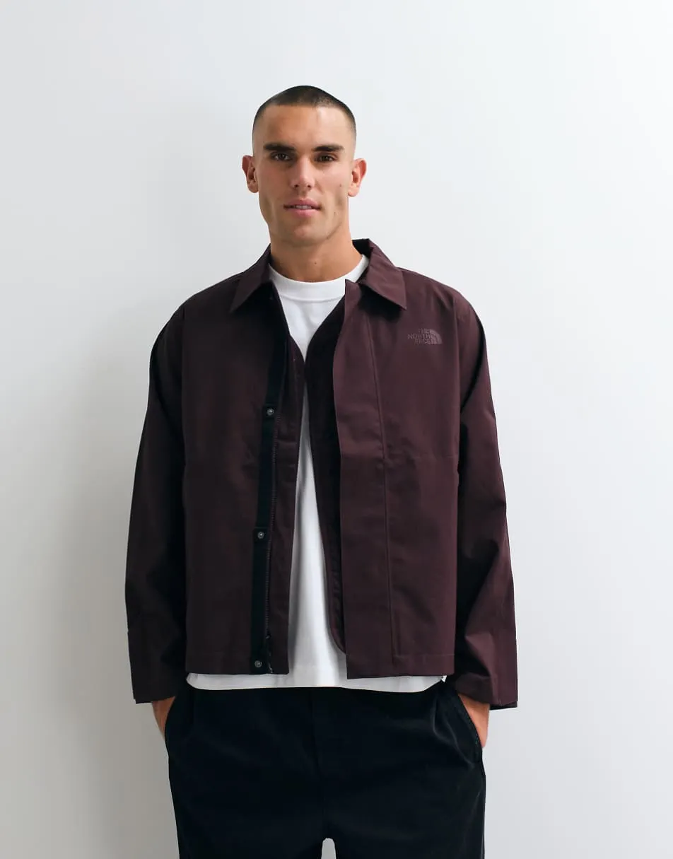 The North Face City Triclimate jacket in burgundy