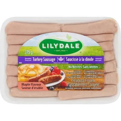 Sausage Turkey Maple Flavour