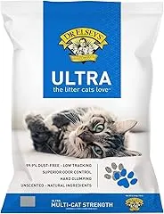 Dr. Elsey's Ultra Unscented Clumping Clay Cat Litter 18 lb Bag Dr. Elsey's Ultra Unscented Clumping…