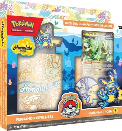 POKEMON - DECK DES CHAMPIONNATS DU MONDE 2024