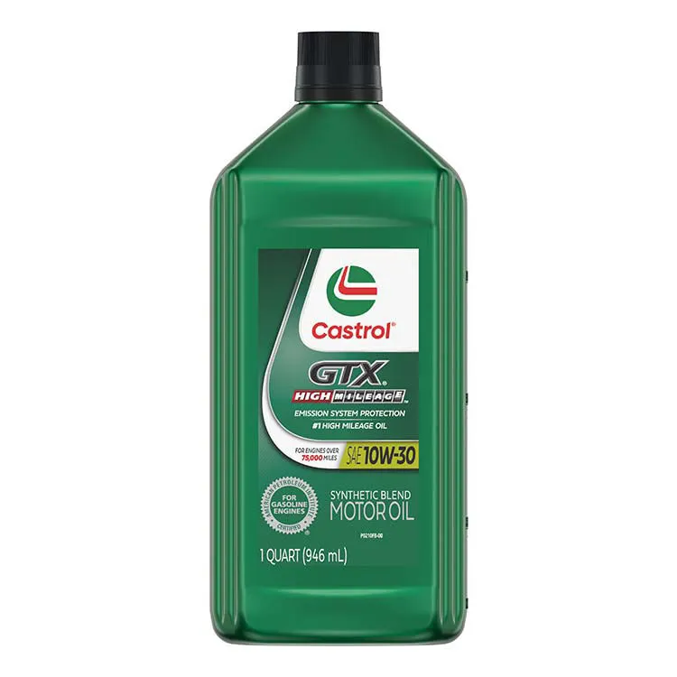 Castrol-GTX-High-Mileage-10W-30-Synthetic-Blend-Motor-Oil,-1-Quart