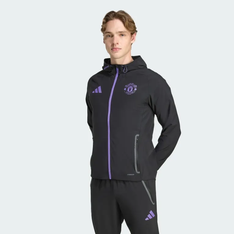 Manchester United Tiro 25 Competition Vis Tech Travel Jakke