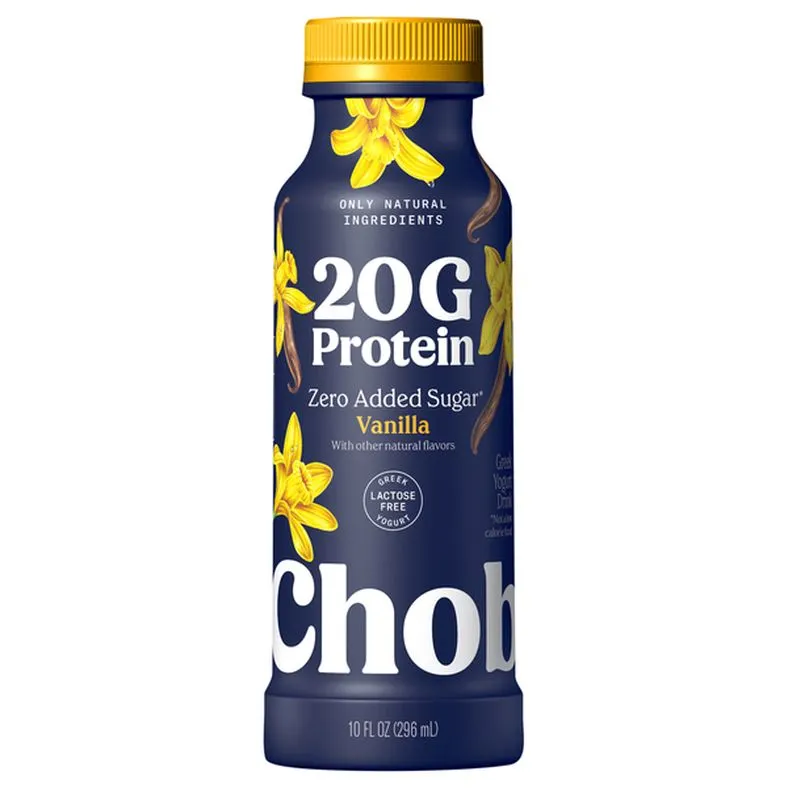 Chobani Zero Added Sugar Vanilla Greek Yogurt Drink