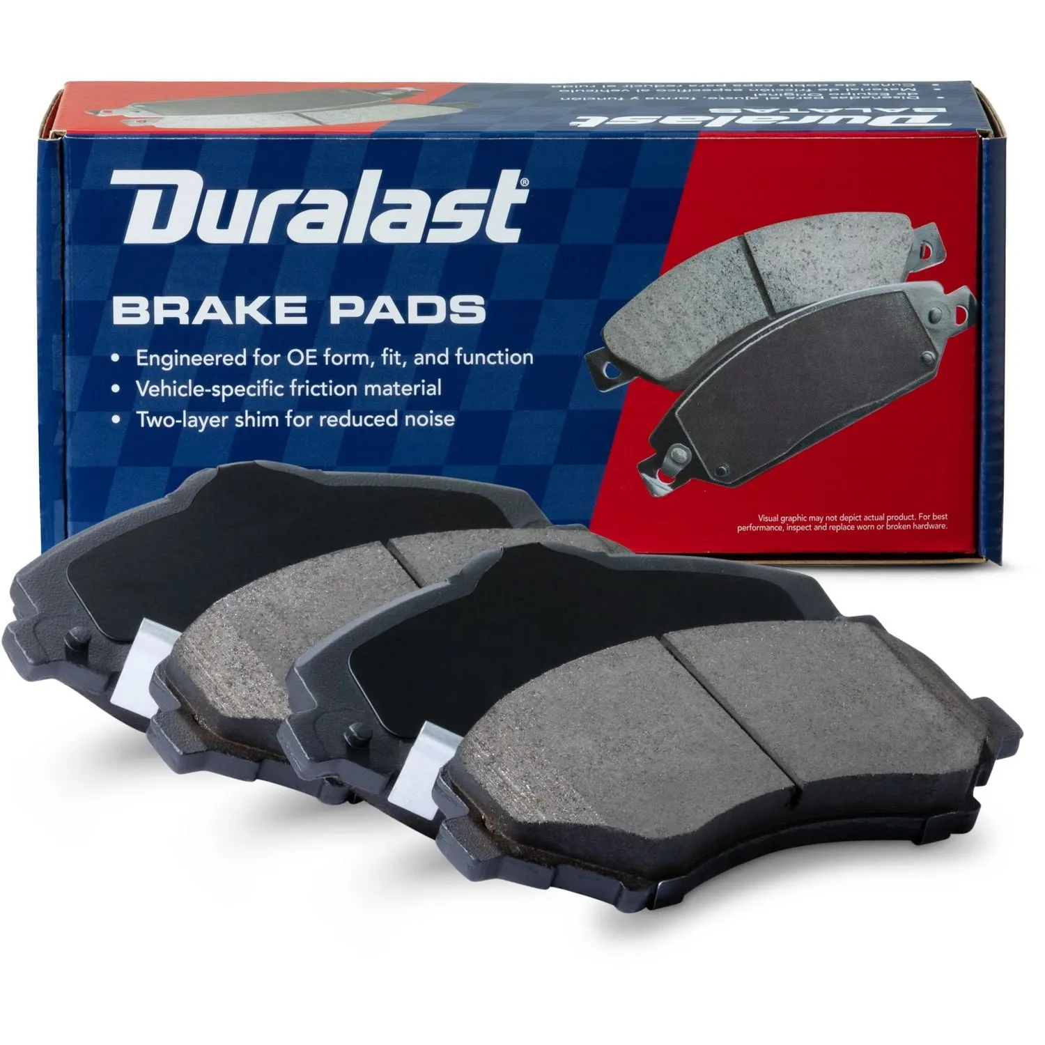 Duralast Semi-metallic Brake Pads MKD1327