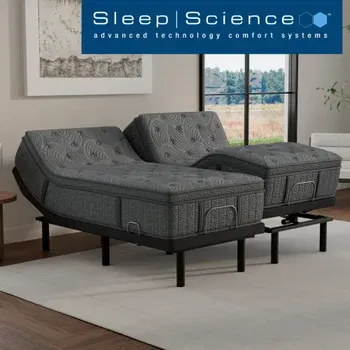 Solara 14" Hybrid Euro Top Mattress with Adjustable Base