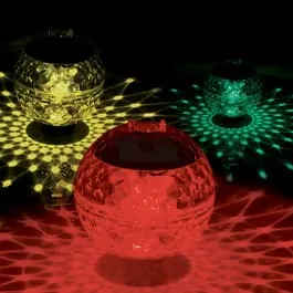 Outdoor Living Accents Floating Solar Pool Light, 4.3"