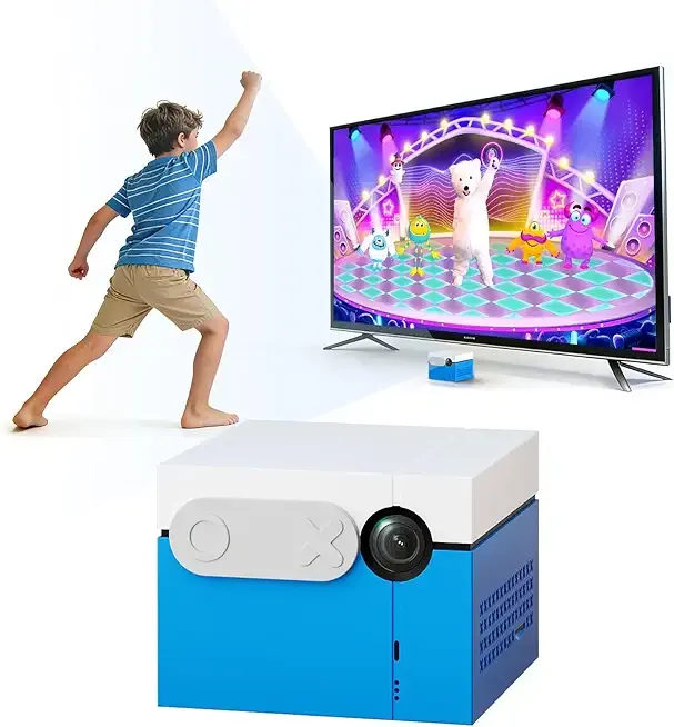 Motion TV Game Console, No Subscription The Active Play System for Kids & Families, 39 Plug & Play Video Games for Indoor Physical Play Interactive Family Fun, Gaming Nights, Parties and Playdates