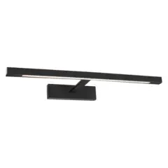 Vegglampe neptunus 9w led sort ip44
