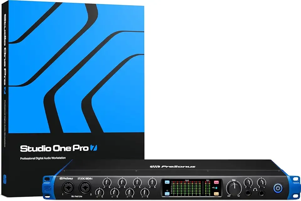 PreSonus Studio 1824c with Studio One Pro Software