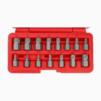 Skrueuttrekkere, 15 stk.