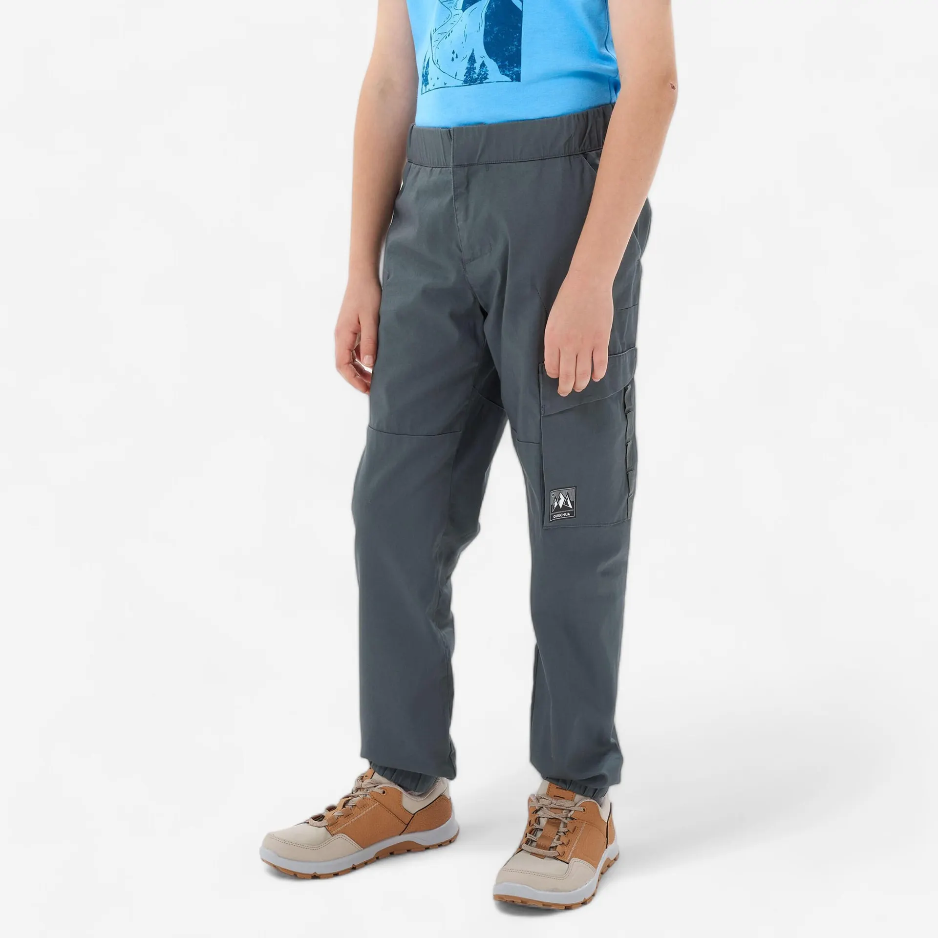 QUECHUA Dětské turistické kalhoty NH 100