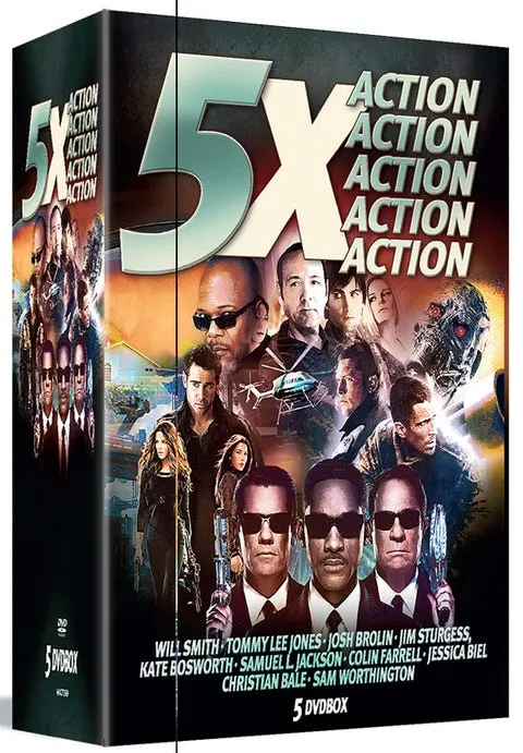 5 x Action - 5 DVD Box