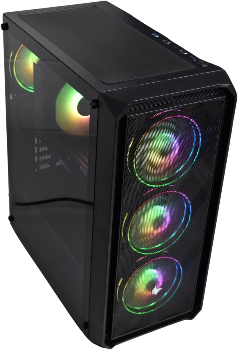 INVINCIBLE NEXUS CORE / Ryzen 7 / RTX 5060 8GB / 16GB Ram DDR4 / 1TB NVme