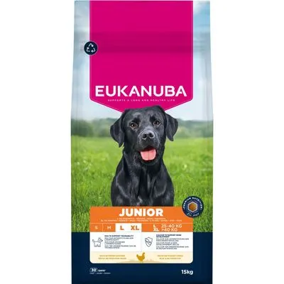 Eukanuba Premium Nutrition Junior Large et Giant Breed au poulet