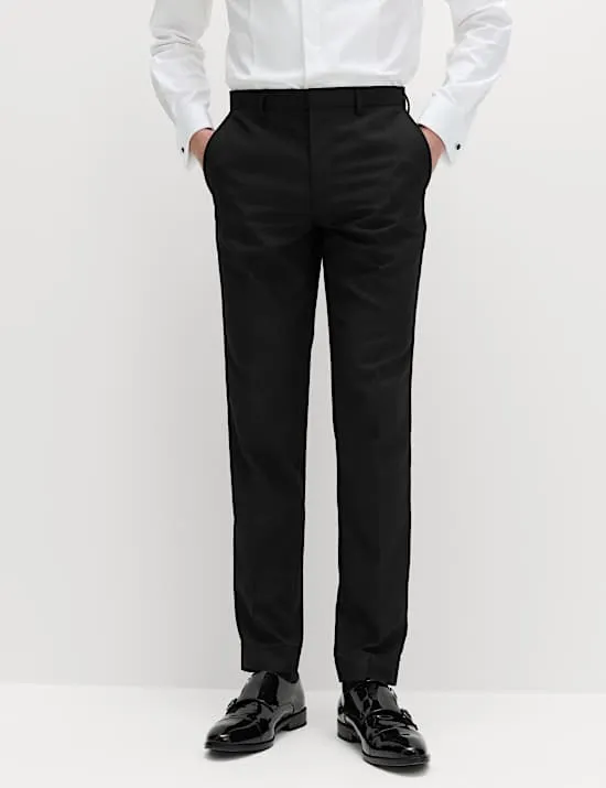 Slim Fit Tuxedo Trousers
