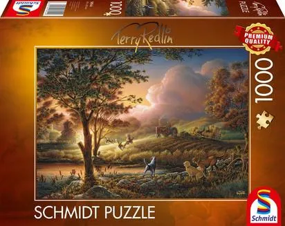 PUZZLE 1000 PIECES - MOISSONS DOREES DE SOLEIL SCHMIDT SPIELE Ref : 41228965