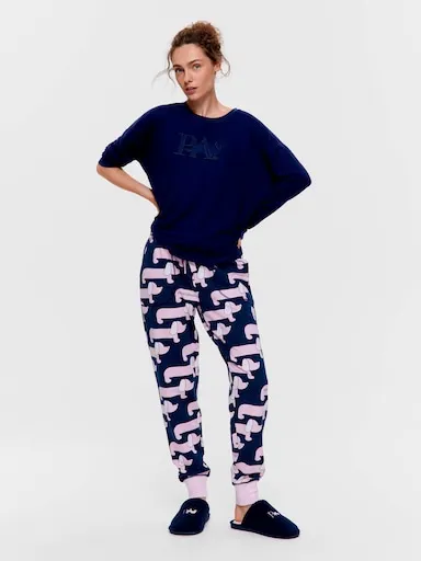Pink Daxie Easy Pj Pant