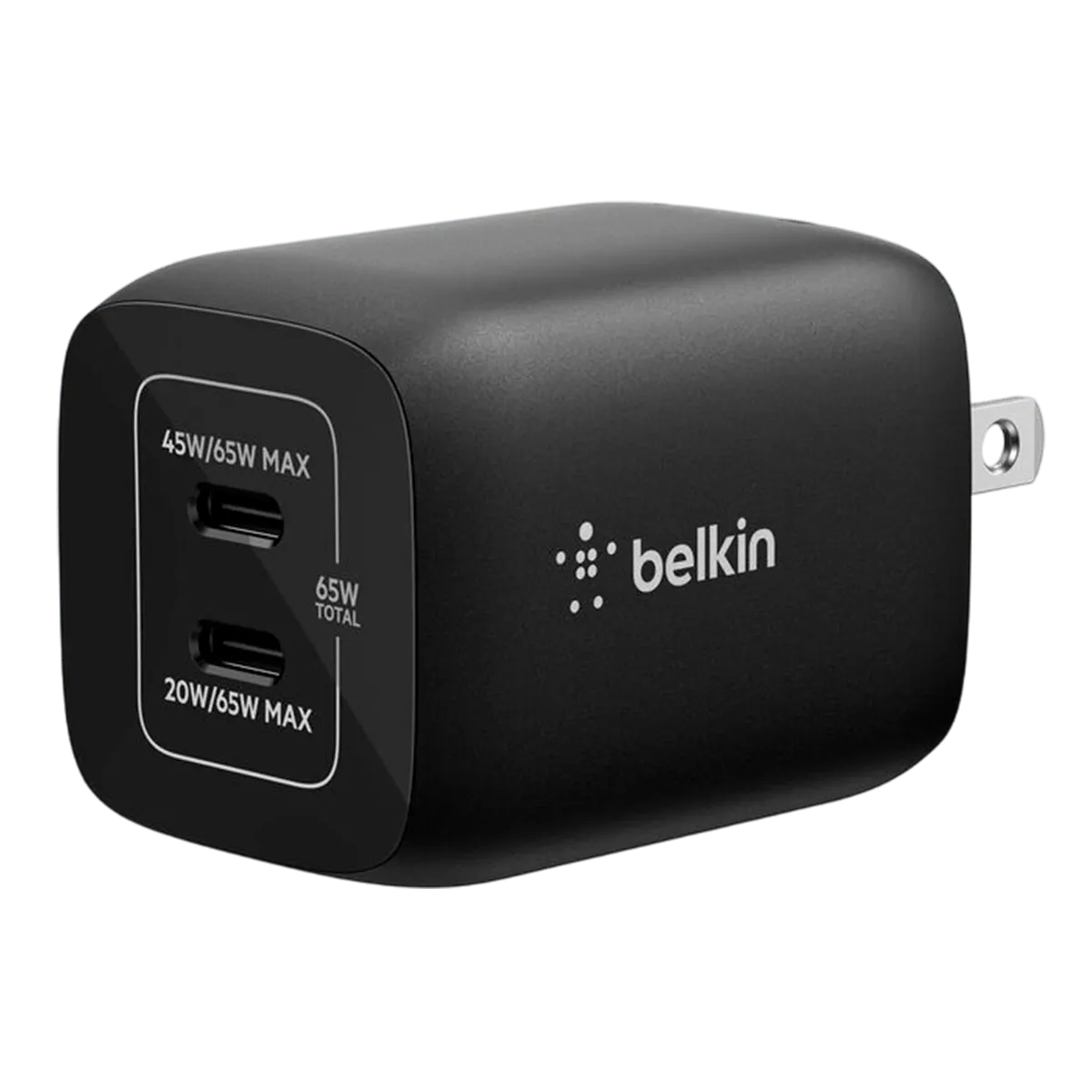 Cargador Belkin Gan Usb-C 65W Pps Negro