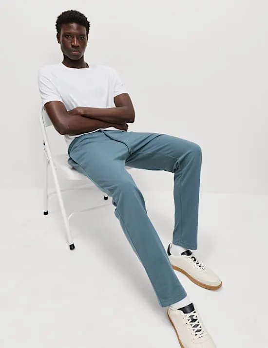 Cotton Rich Straight Leg Joggers