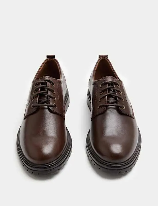 Leather Derby Shoes