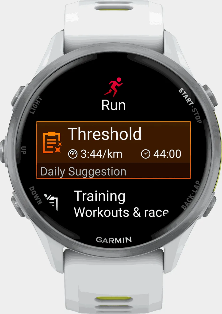 Forerunner 970, 47MM, multisportklokke, smartklokke - Hvit