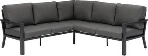 Intratuin 4-zits loungebank Cindy antraciet