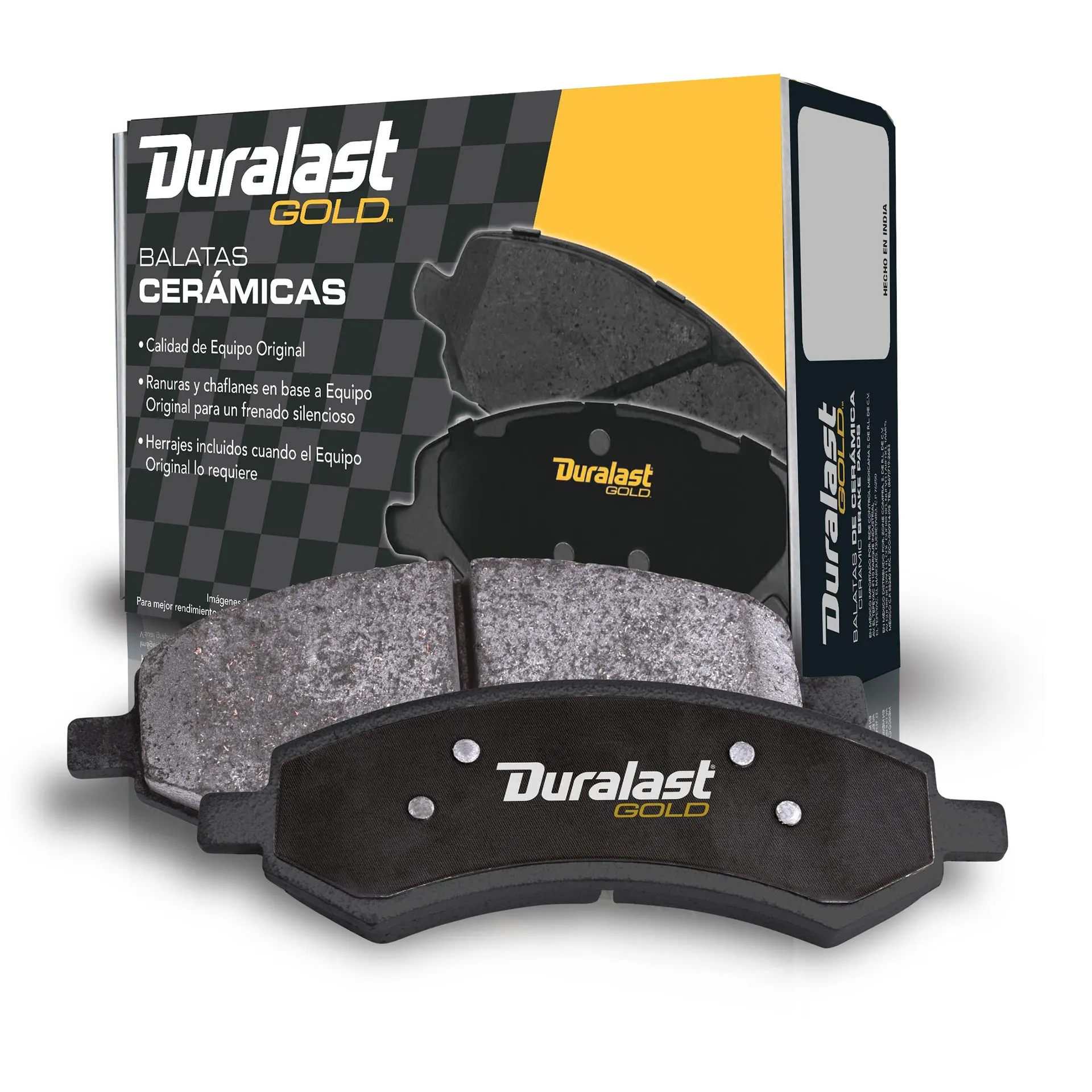 Balatas de Ceramica Duralast Gold DG2438