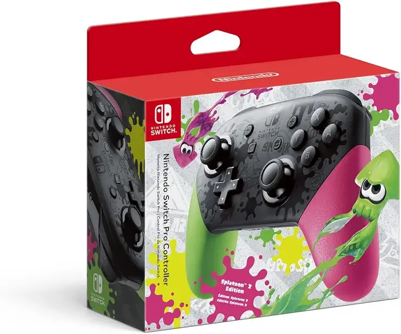 Nintendo Switch Pro Controller - Splatoon 2 Edition (Renewed)