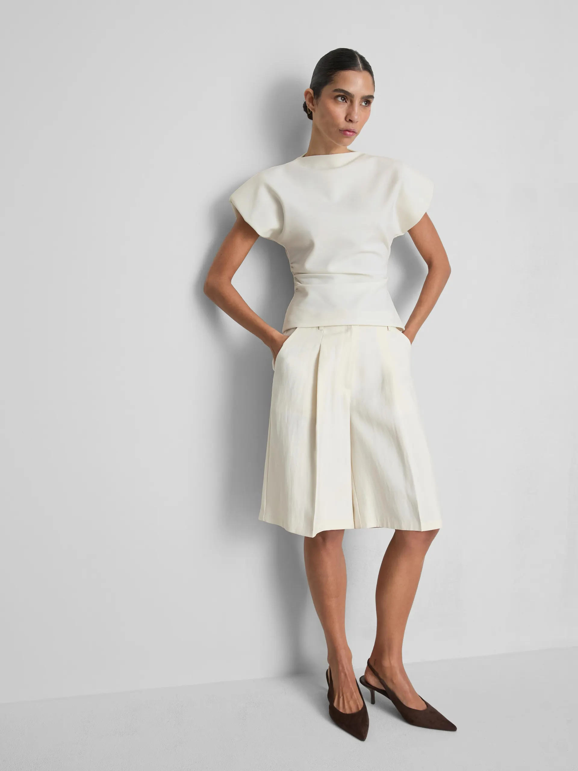 Top con maniche ad aletta By Coleen