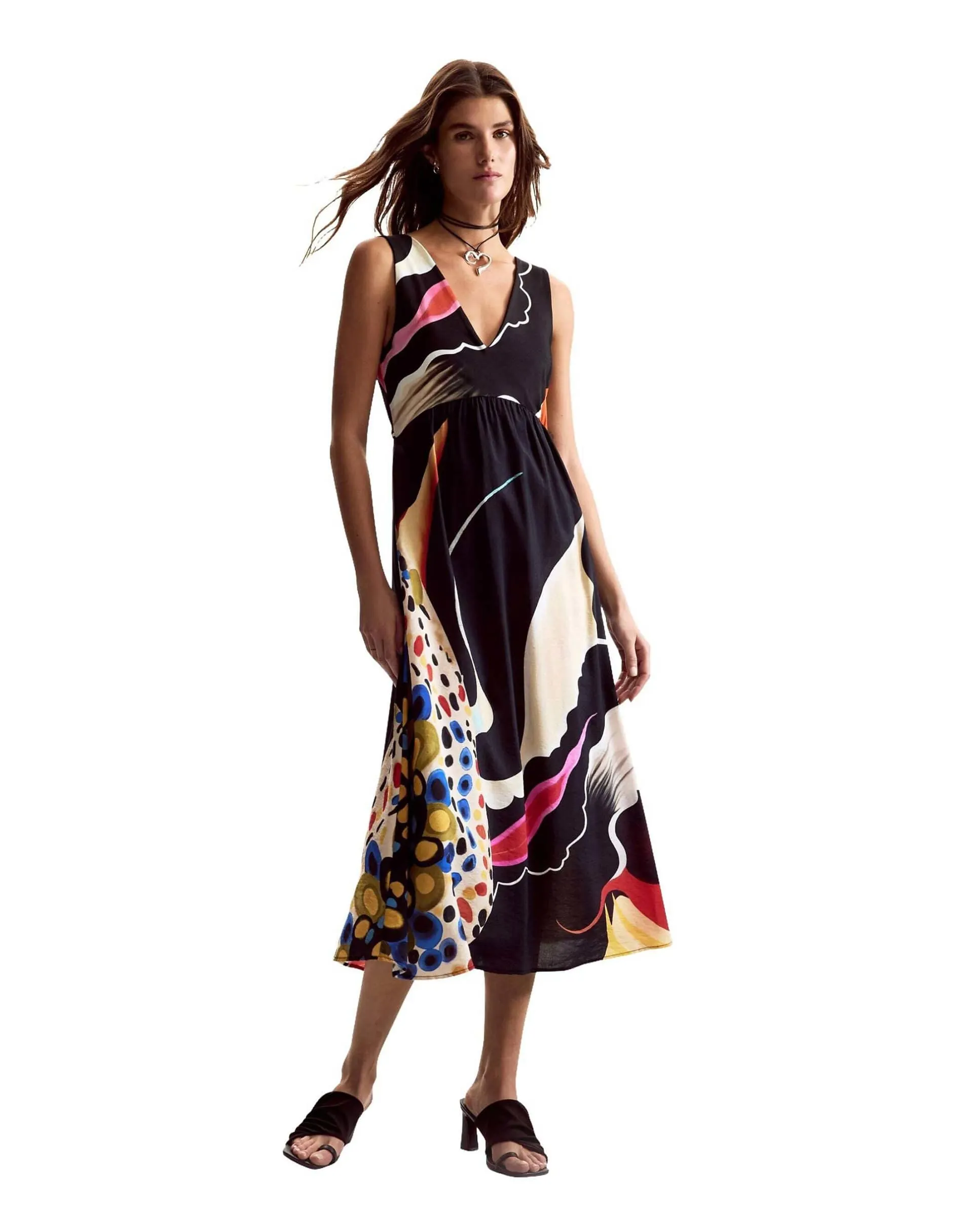 Desigual Dress designed by mr. christian lacroix in black