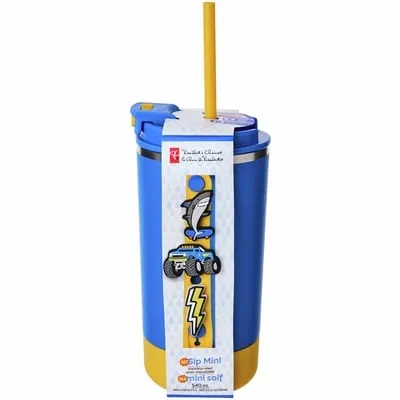 My Sip Mini Stainless Steel Insulated Bottle - Blue