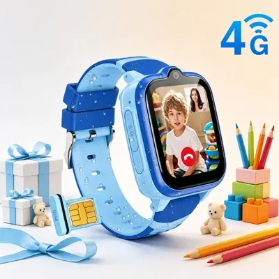 Blackview Z10 Kinderuhr smartwatch, GPS und 4G-Videoanrufe smartwatch, Bluetooth, IP67, 1.83" IPS, 1GB+8GB, 680mAh, Gravitysensor, LBS+WiFi+GPS, SOS