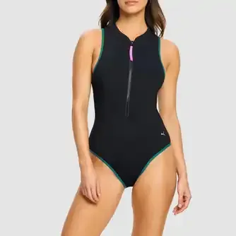 Modibodi X Puma One Piece Period Swimwear Super Absorbency