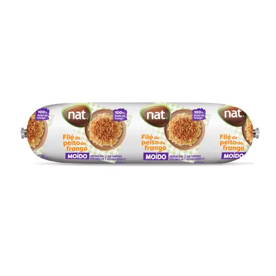 filé de peito de frango nat moído 400g