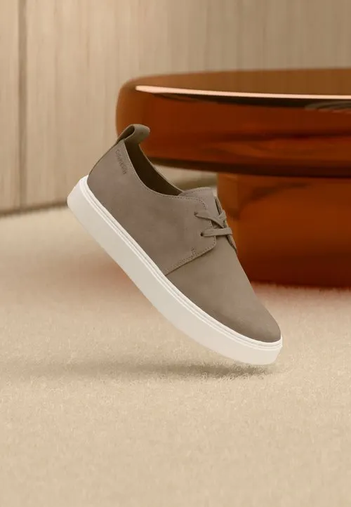 HYBRID CLEAN CUP DERBY - Casual snøresko - desert taupe