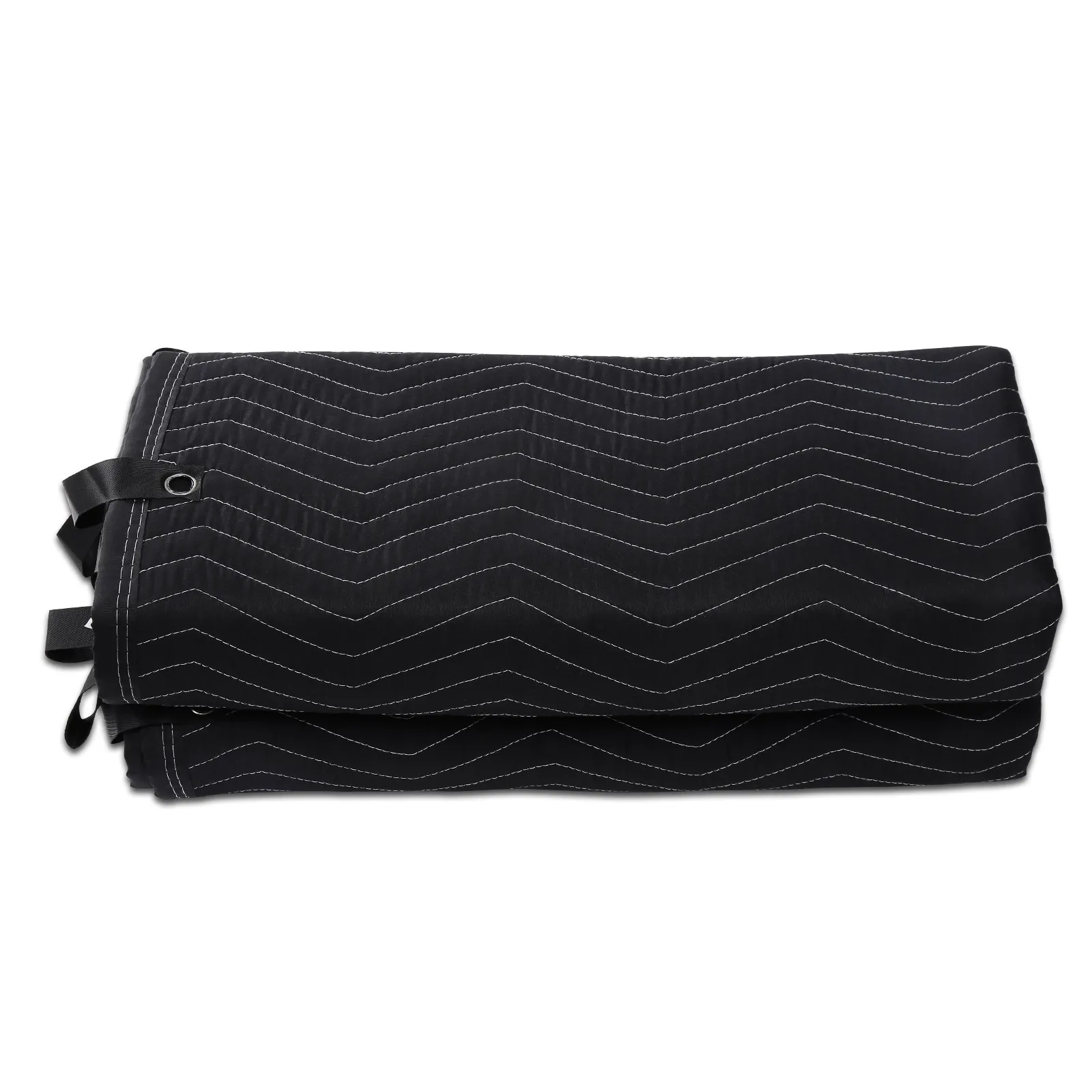 Sound Dampening Blanket 96 inch x 80 inch Extra Large Studio Grommeted Soundproof Blanket with Grommets Light Blocker for Door Acoustic Noise Blocking Blanket Studio Sound Absorption Sheet Black