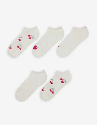 Calze sneakers - Confezione da 5 pezzi