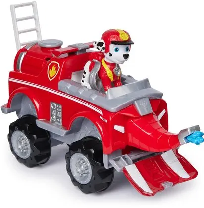 PAT'PATROUILLE - VEHICULE ET FIGURINE MARCUS JUNGLE PUPS