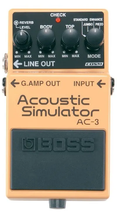 BOSS AC3 ACOUSTIC SIMULATOR PEDAL