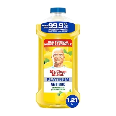 Antibacterial All Purpose Cleaner, Floor Cleaner, Mop Soap, Cleaning Liquid, Lemon