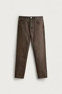 SLIM FIT CROPPED JEANS